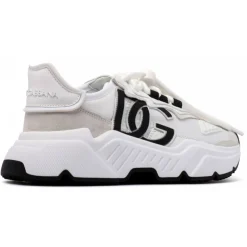 Dolce & Gabbana Shoes-Dolce & Gabbana - White Day Master Sneakers - Dolce & Gabbana Exclusive Luxury Collection - Avvenice