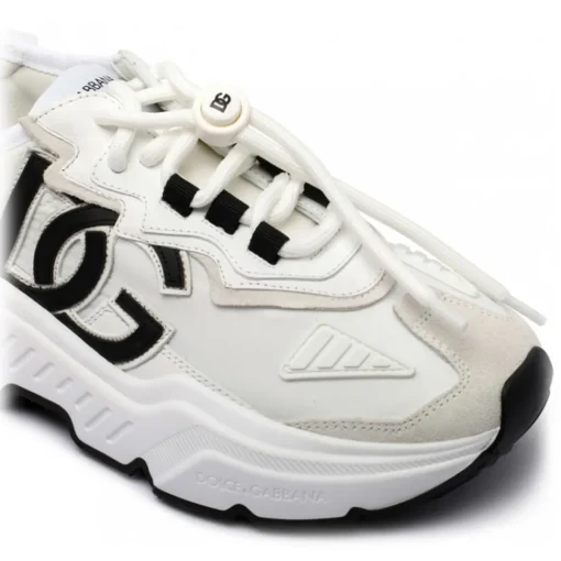 Dolce & Gabbana Shoes-Dolce & Gabbana - White Day Master Sneakers - Dolce & Gabbana Exclusive Luxury Collection - Avvenice