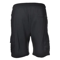 Dondup Trousers-- Cotton Bermuda with Nylon Inserts - Blue - Trousers - Luxury Exclusive Collection - Avvenice