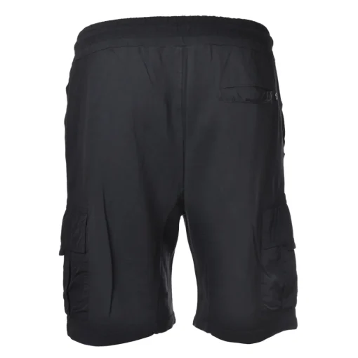 Dondup Trousers-- Cotton Bermuda with Nylon Inserts - Blue - Trousers - Luxury Exclusive Collection - Avvenice