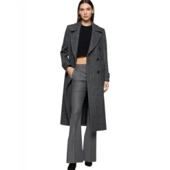 Dondup Trousers-- Flannel Chino Bootcut Trousers - Grey - Trousers - Luxury Exclusive Collection - Avvenice
