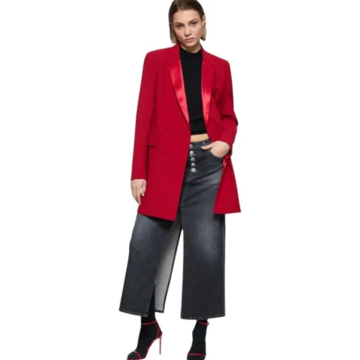 Dondup Skirts-- Long Denim Skirt with Jewel Buttons - Black - Skirt - Luxury Exclusive Collection - Avvenice