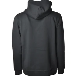 Dondup Sweatshirts-- Long-Sleeved Hoodie with Logo - Blue - Sweatshirt - Luxury Exclusive Collection - Avvenice