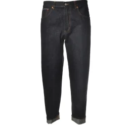 Dondup Trousers-- Low Crotch Jeans Model Ervin 29 Inches - Denim Blue - Trousers - Luxury Exclusive Collection - Avvenice