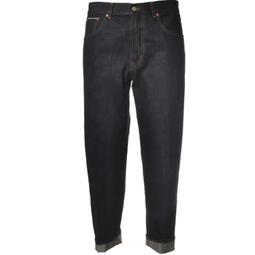 Dondup Trousers-- Low Crotch Jeans Model Ervin 29 Inches - Denim Blue - Trousers - Luxury Exclusive Collection - Avvenice