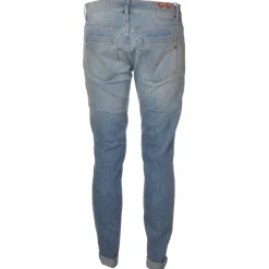 Dondup Trousers-- Regular-Waisted Jeans Model George - Light Blue - Trousers - Luxury Exclusive Collection - Avvenice