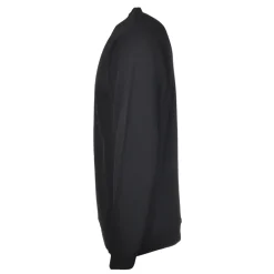Dondup Sweatshirts-- Sweatshirt with Print - Black - Sweatshirt - Luxury Exclusive Collection - Avvenice