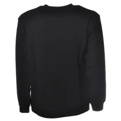 Dondup Sweatshirts-- Sweatshirt with Print - Black - Sweatshirt - Luxury Exclusive Collection - Avvenice
