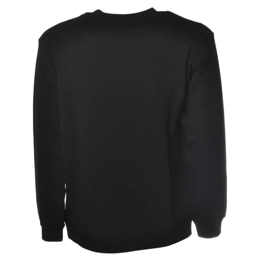 Dondup Sweatshirts-- Sweatshirt with Print - Black - Sweatshirt - Luxury Exclusive Collection - Avvenice