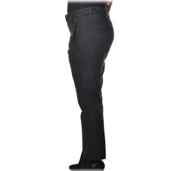 Dondup Trousers-- Tapered Leg Trousers - Blue - Trousers - Luxury Exclusive Collection - Avvenice