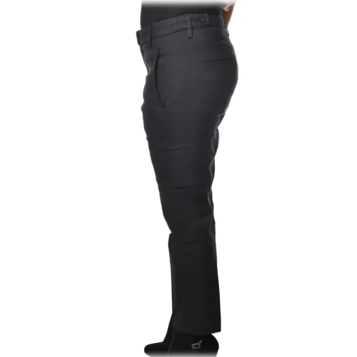 Dondup Trousers-- Tapered Leg Trousers - Blue - Trousers - Luxury Exclusive Collection - Avvenice