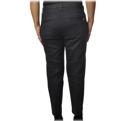 Dondup Trousers-- Tapered Leg Trousers - Blue - Trousers - Luxury Exclusive Collection - Avvenice