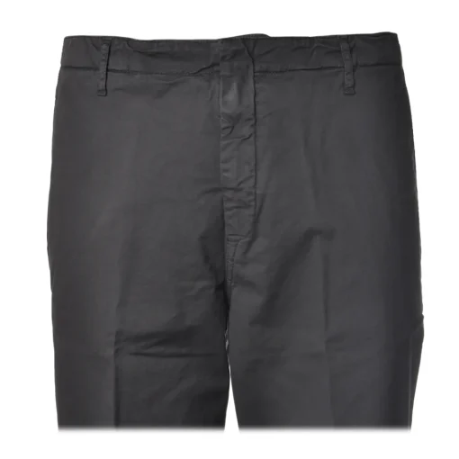 Dondup Trousers-- Trousers in Faded Cotton - Grey - Trousers - Luxury Exclusive Collection - Avvenice