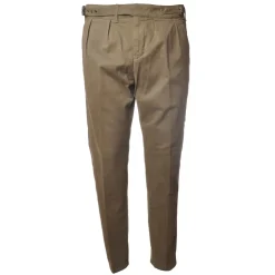 Dondup Trousers-- Trousers Kolby Model - Beige - Trousers - Luxury Exclusive Collection - Avvenice