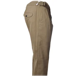 Dondup Trousers-- Trousers Kolby Model - Beige - Trousers - Luxury Exclusive Collection - Avvenice