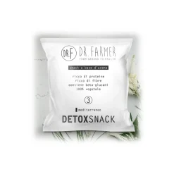 Dr. Farmer Bread & Derivatives-- Biodetox Snack - Mediterranean - 6 Pieces - 100 % Organic - 100 % Italian - 100 % Vegan - Organic Snack - Avvenice