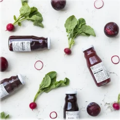 Dr. Farmer Juices-- Smoothie Pure Juice 100 % - Red Fruits - 100 % Organic - 100 % Italian - 100 % Vegan - Organic Juices - Avvenice