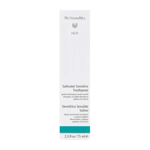 Dr. Hauschka Natural Cosmetics-- Saltwater Sensitive Toothpaste - Gentle Cleansing for Sensitive Teeth and Gums, No Added Fluoride or Sulfates - Avvenice