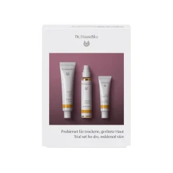 Dr. Hauschka Natural Cosmetics-- Trial Set for Dry, Reddened Skin - Richly Moisturising Care for Every Day - Professional Luxury Cosmetics - Avvenice