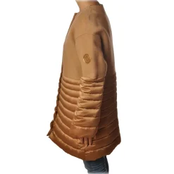 Elisabetta Franchi Jackets-- Chanel Coat - Caramel - Jacket - Made in Italy - Luxury Exclusive Collection - Avvenice