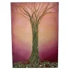 Eliza Oynus Installations-- Rose Tree - Installation - Silk - Linen - Gold - Avvenice