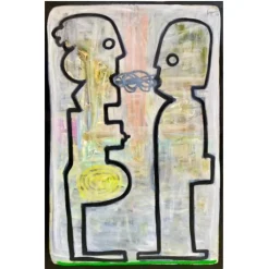 Exclusive Art Installations-- Gaspare Manos - Iron Couple Nº 3 - Installation - Avvenice