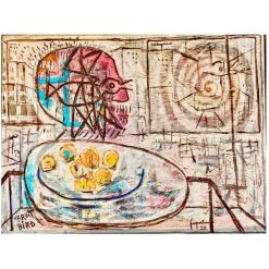Exclusive Art Installations-- Gaspare Manos - Fruit Bird - Installation - Avvenice