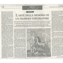 Exclusive Art Installations-- Giorgio De Chirico - Two Horses - Installation - Avvenice
