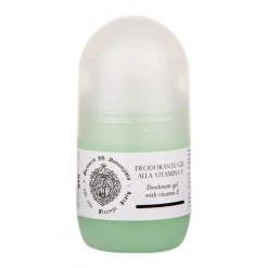 Farmacia SS. Annunziata 1561 Natural Cosmetics-- Deodorant Gel with Vitamin E (Alcohol Free) - Antioxidant Action - Avvenice
