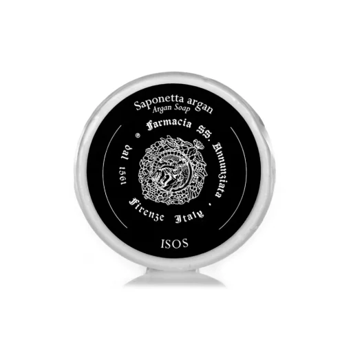 Farmacia SS. Annunziata 1561 Natural Cosmetics-- Isos - Shower Soap Round - Fragrance Line - Ancient Florence - Avvenice