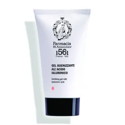 Farmacia SS. Annunziata 1561 Natural Cosmetics-- Sanitizing Gel with Hyaluronic Acid - Hand Sanitizer - Ancient Florence - 50 ml - Avvenice