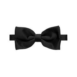 Fefe Napoli Ties & Bow Ties-Fefè Napoli - Black Silk Bow-Tie - Bow-Tie - Handmade in Italy - Luxury Exclusive Collection - Avvenice