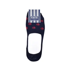 Fefe Napoli Other Accessories-Fefè Napoli - Blue Coral Men's Peds - Socks - Handmade in Italy - Luxury Exclusive Collection - Avvenice