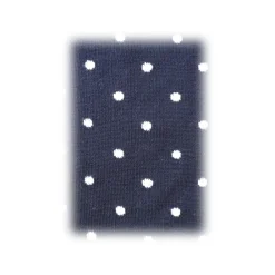 Fefe Napoli Other Accessories-Fefè Napoli - Blue Dandy Pois Men's Socks - Socks - Handmade in Italy - Luxury Exclusive Collection - Avvenice