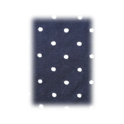 Fefe Napoli Other Accessories-Fefè Napoli - Blue Dandy Pois Men's Socks - Socks - Handmade in Italy - Luxury Exclusive Collection - Avvenice