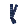 Fefe Napoli Other Accessories-Fefè Napoli - Blue Dog Dandy Men's Socks - Socks - Handmade in Italy - Luxury Exclusive Collection - Avvenice
