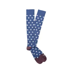 Fefe Napoli Other Accessories-Fefè Napoli - Blue Ice Dandy Men's Socks - Socks - Handmade in Italy - Luxury Exclusive Collection - Avvenice