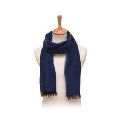 Fefe Napoli Scarves-Fefè Napoli - Blue Lagoon Cashmere Elegance Scarf - Scarves and Foulards - Handmade in Italy - Luxury Exclusive Collection - Avvenice