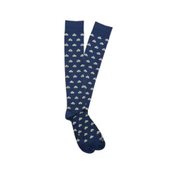 Fefe Napoli Other Accessories-Fefè Napoli - Blue Libra Zodiac Men's Socks - Socks - Handmade in Italy - Luxury Exclusive Collection - Avvenice