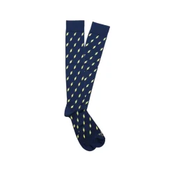 Fefe Napoli Other Accessories-Fefè Napoli - Blue Lightning Dandy Men's Socks - Socks - Handmade in Italy - Luxury Exclusive Collection - Avvenice