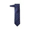 Fefe Napoli Ties & Bow Ties-Fefè Napoli - Blue Lucky Horns Scaramantia Silk Tie - Ties - Handmade in Italy - Luxury Exclusive Collection - Avvenice