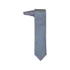 Fefe Napoli Ties & Bow Ties-Fefè Napoli - Blue Orange Lemons Silk Tie - Ties - Handmade in Italy - Luxury Exclusive Collection - Avvenice