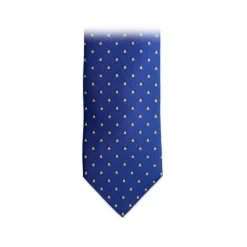 Fefe Napoli Ties & Bow Ties-Fefè Napoli - Blue Penguin Dandy Silk Tie - Ties - Handmade in Italy - Luxury Exclusive Collection - Avvenice