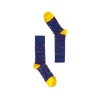Fefe Napoli Other Accessories-Fefè Napoli - Blue Peppers Short Scaramantia Men's Socks - Socks - Handmade in Italy - Luxury Exclusive Collection - Avvenice