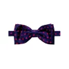 Fefe Napoli Ties & Bow Ties-Fefè Napoli - Blue Red Butterfly Silk Bow-Tie - Bow-Tie - Handmade in Italy - Luxury Exclusive Collection - Avvenice