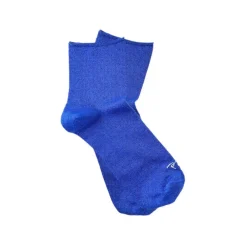 Fefe Napoli Other Accessories-Fefè Napoli - Blue Royal Lurex Woman Socks - Socks - Handmade in Italy - Luxury Exclusive Collection - Avvenice