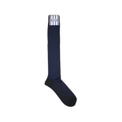 Fefe Napoli Other Accessories-Fefè Napoli - Bluette Vernissage Men's Socks - Socks - Handmade in Italy - Luxury Exclusive Collection - Avvenice