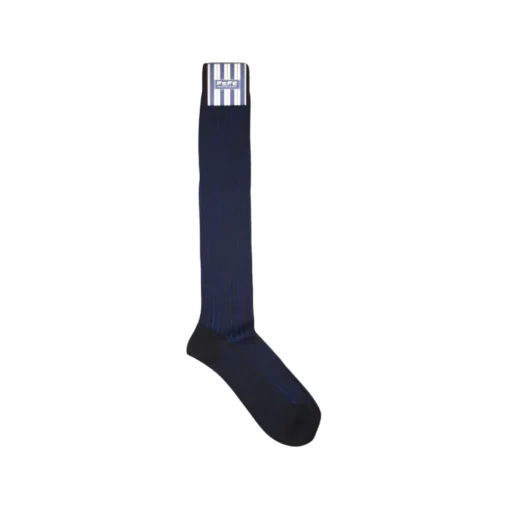 Fefe Napoli Other Accessories-Fefè Napoli - Bluette Vernissage Men's Socks - Socks - Handmade in Italy - Luxury Exclusive Collection - Avvenice