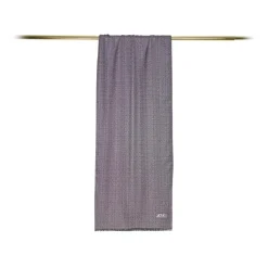 Fefe Napoli Scarves-Fefè Napoli - Bordeaux Ear Double Gentleman Scarf - Scarves and Foulards - Handmade in Italy - Luxury Exclusive Collection - Avvenice