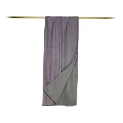 Fefe Napoli Scarves-Fefè Napoli - Bordeaux Ear Double Gentleman Scarf - Scarves and Foulards - Handmade in Italy - Luxury Exclusive Collection - Avvenice